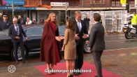 Prinses Amalia met koning Willem-Alexander bij Bijzondere Verenigde Vergadering van Eerste en Tweede Kamer