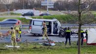 Bestuurder bestelbus omgekomen bij ernstig ongeluk op A73