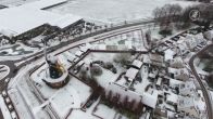 Nederland onder een witte deken door sneeuw
