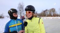 IJskoude dag zorgt voor schaatspret