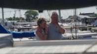 Martin en Jojanneke nemen emotioneel afscheid van hun boot