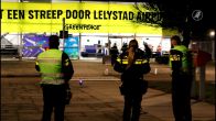Actie Greenpeace in hoofdgebouw Lelystad Airport voorbij