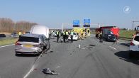 Files op A4 door ongelukken