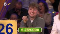 Een behoorlijke geluksavond voor Jasper! Hij gaat naar huis met 289.000 euro!