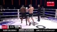 Opacic raakt George met high kick | GLORY 107