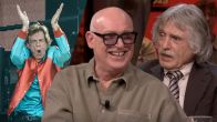 René van der Gijp lacht om ongezouten mening van Johan Derksen over The Rolling Stones