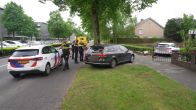 Verkeersruzie loopt uit de hand in Oss: auto belandt in tuin