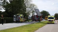 Automobilist (29) zwaargewond na botsing met lijnbus op N393