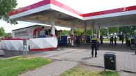 Aanrijding met vrachtwagen bij A50 tankstation