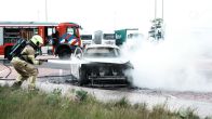 Confrontatie tussen voetbalsupporters bij tankstation langs A28