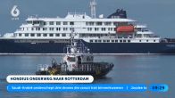 Hondius komt bijna aan in haven Rotterdam