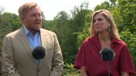 Koning kijkt 'met zeer veel zorgen' naar asielprotesten