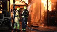 Asbest vrijgekomen bij grote brand in loods in Zutphen