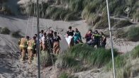 Kitesurfer overleden na ongeval op strand Rockanje