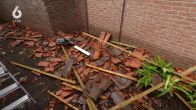 Tornado richt ravage aan in Glanerbrug: 'Alles vloog door de lucht'