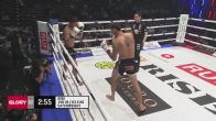 Harde actie Collins vs. Wankongohm Ronde 2 | GLORY 108