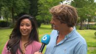 Frank en Airen interviewden familieleden van het Nederlands elftal