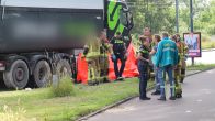 Voetganger is omgekomen bij aanrijding met vrachtwagen in Schiedam