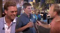 Rutger Castricum ziet item Raymond Mens in Las Vegas: 'Loop jij nou een beetje te flirten?'