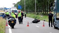Bestuurder motor omgekomen bij botsing met auto bij Nieuw-Vennep