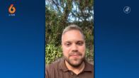 Guido zit vlak bij bosbrand aan Costa Brava