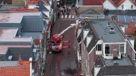 Felle woningbrand in flat in Sneek