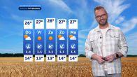 Na bewolking volgt volop zon en zomerse warmte