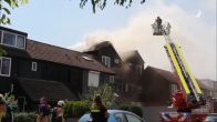 Grote brand in Nieuwegein: meerdere woningen ontruimd