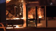 Grote brand in Winterswijk, NL-Alert verstuurd
