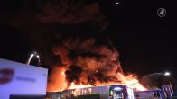 Grote brand in Winterswijk, NL-Alert verstuurd