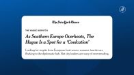 Den Haag dé perfecte 'coolcation' volgens The New York Times