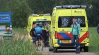 Bliksem slaat in bij groep fietsers in Dokkum, één zwaargewond