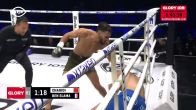GLORY 109 | Ben Slama slaat Chahidi neer in ronde 1