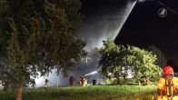 Woning in Purmerend volledig verwoest door grote brand