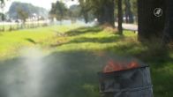 Boerenprotest bij Spier: brandjes aangestoken langs snelweg