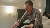 Rob Geus valt van de 'stoflawine' in de schimmel