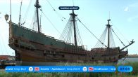 Batavia drijft van Lelystad naar Amsterdam voor onderhoud