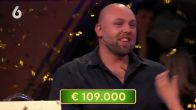 Tot het allerlaatste moment spannend… en dan loop je weg met €109.000!