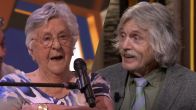Johan Derksen blikt terug op het bezoek van de 90-jarige Sjaan aan Vandaag Inside