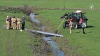 Paard overleden na val in sloot in Simonshaven