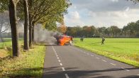 Auto brandt uit in Brabantse Zeeland